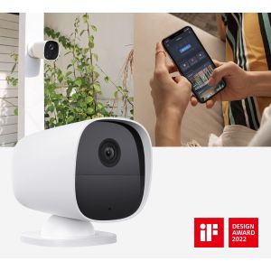 iGET SECURITY EP26 White - WiFi akkumulátor FullHD kamera, IP65, hang, külön és riasztóhoz M5-4G CZ 75020626