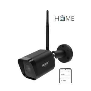 iGET HOME Camera CS6 fekete – WiFi IP FullHD 1080p kamera, éjjellátó, kétirányú hang, IP65 75020807