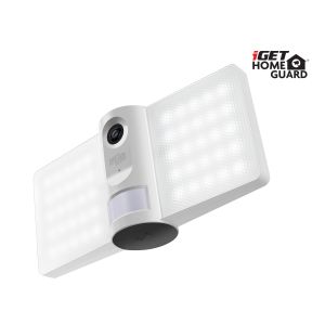 iGET HGFLC890 - WiFi kültéri IP FullHD 1080p kamera LED fénnyel és hanggal, IP66, 230V, sziréna 75020551