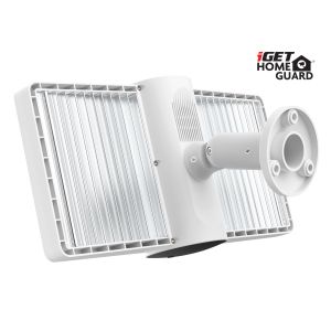 iGET HGFLC890 - WiFi kültéri IP FullHD 1080p kamera LED fénnyel és hanggal, IP66, 230V, sziréna 75020551