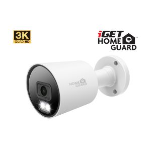 iGET HGPRO858 - CCTV 3K kamera, SMART érzékelés, IP66, hang, IR éjszakai fény 40m, LED fény 30m 75020561