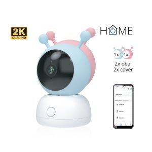 iGET HOME Camera CS2 Baby - WiFi 2K IP kamera és bébiszitter, éjjellátó, hang, 2x fedél, hőmérséklet 75020825