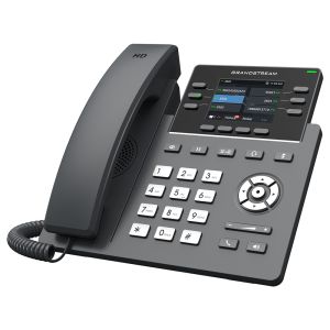 Grandstream GRP2613W SIP telefon, 2,8"-os TFT sávos kijelző, 4 SIP fiók, 6 prog.tl., 2xGigabit PoE, WiFi GRP2613W