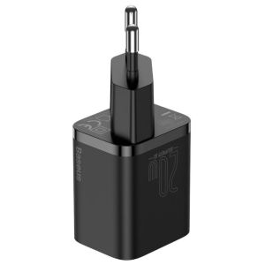 Baseus CCSUP-B01 Super Si gyorstöltő USB-C 20W fekete 6953156229990