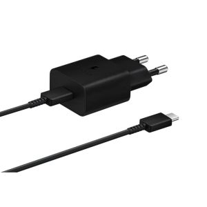 Samsung töltő USB-C porttal (15W) Fekete EP-T1510XBEGEU