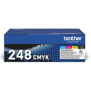 Toner Brother TN248, TN-248, CMYK, többszínű, eredeti