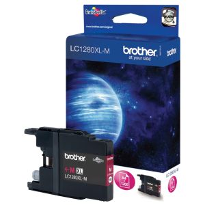 Brother LC1280XLM tintapatron, bíborvörös (magenta), eredeti