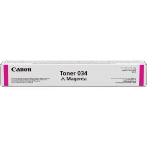 Toner Canon 034, bíborvörös (magenta), eredeti