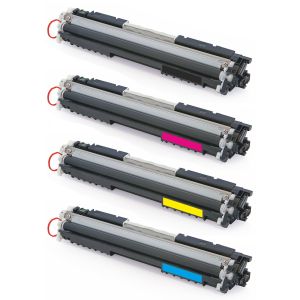 Toner Canon 729, CRG-729, CMYK, négyes csomagolás, többszínű, alternatív