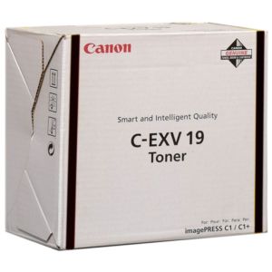 Toner Canon C-EXV19BK, fekete (black), eredeti