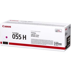 Toner Canon 055H M, CRG-055H M, 3018C002, bíborvörös (magenta), eredeti