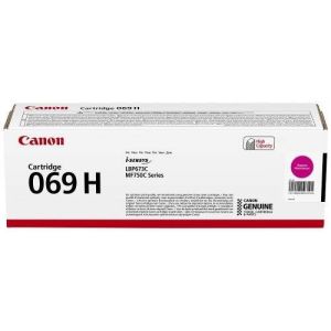 Toner Canon 069H M, CRG-069H M, 5096C002, bíborvörös (magenta), eredeti