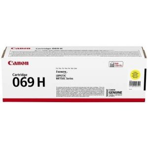 Toner Canon 069H Y, CRG-069H Y, 5095C002, sárga (yellow), eredeti