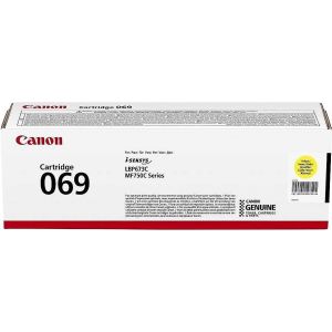 Toner Canon 069 Y, CRG-069 Y, 5091C002, sárga (yellow), eredeti