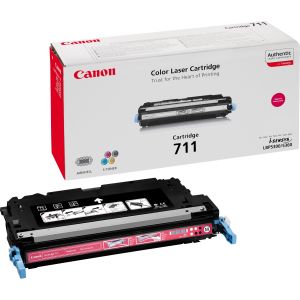 Toner Canon 711, CRG-711, bíborvörös (magenta), eredeti