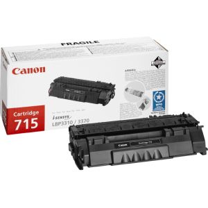 Toner Canon 715, CRG-715, fekete (black), eredeti