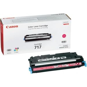 Toner Canon 717, CRG-717, bíborvörös (magenta), eredeti