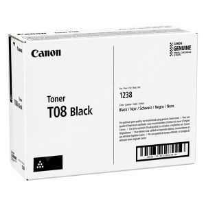 Toner Canon T08 BK, 3010C006, fekete (black), eredeti