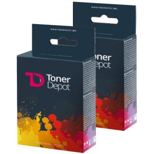 Canon PGI-570PGBK XL, 2-pack tintapatron, TonerDepot, fekete (black), prémium