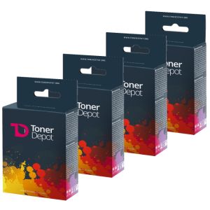 Canon CLI-551 XL, CMYK, négyes csomagolás tintapatron, TonerDepot, többszínű, prémium