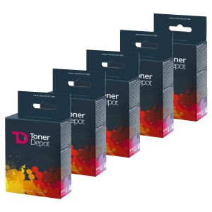 Canon CLI-571 XL CMYK, PGI-570 XL, 5-pack tintapatron, TonerDepot, többszínű, prémium