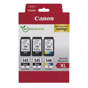 Canon 2 x PG-545XL + CL-546XL, 8286B013 tintapatron, többszínű, eredeti