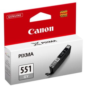 Canon CLI-551GY, 6512B001 tintapatron, szürke (gray), eredeti