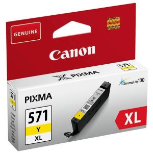 Canon CLI-571Y XL, 0334C001 tintapatron, sárga (yellow), eredeti