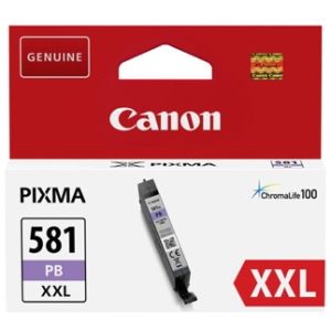 Canon CLI-581PB XXL, 1999C001 tintapatron, fotó kék (blue), eredeti