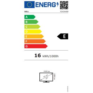 Dell/P2424HEB/23.8"/IPS/FHD/60Hz/5ms/Blck-Slvr/3R 210-BKVC