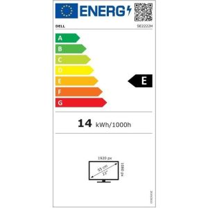 Dell / SE2222H / 21,5" / VA / FHD / 60Hz / 8ms / Fekete / 3RNBD 210-AZKU