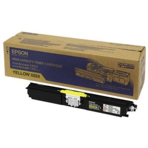 Toner Epson C13S050554 (C1600), sárga (yellow), eredeti