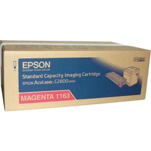 Toner Epson C13S051163 (C2800), bíborvörös (magenta), eredeti