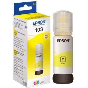 Epson 103 tintapatron, sárga (yellow), eredeti