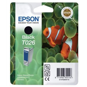 Epson T026 tintapatron, fekete (black), eredeti