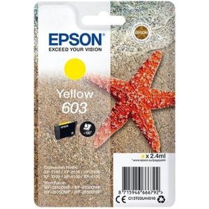 Epson 603, C13T03U44010 tintapatron, sárga (yellow), eredeti