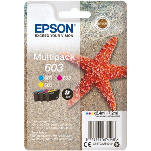 Epson 603, C13T03U54010, CMY, hármas csomagolás tintapatron, többszínű, eredeti