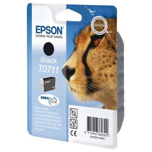 Epson T0711 tintapatron, fekete (black), eredeti