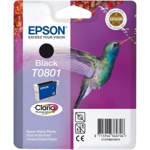 Epson T0801 tintapatron, fekete (black), eredeti