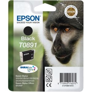 Epson T0891 tintapatron, fekete (black), eredeti