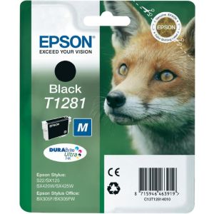 Epson T1281 tintapatron, fekete (black), eredeti