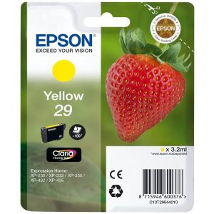 Epson T2984 (29), C13T29844012 tintapatron, sárga (yellow), eredeti