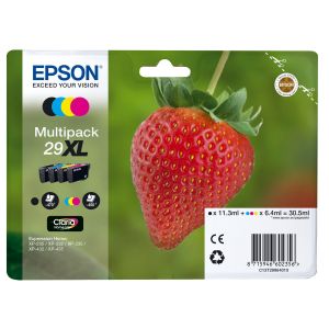 Epson T2996 (29XL), C13T29964012, CMYK, 4-pack tintapatron, többszínű, eredeti