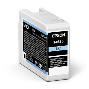 Epson T46S5, C13T46S500 tintapatron, világos azurkék (light cyan), eredeti