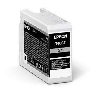 Epson T46S7, C13T46S700 tintapatron, szürke (gray), eredeti