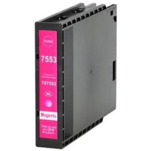 Epson T7553 XL tintapatron, bíborvörös (magenta), alternatív