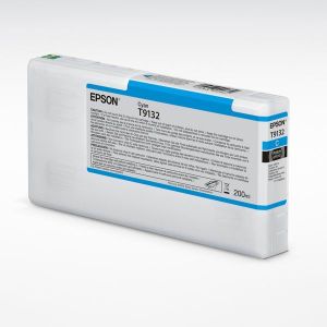 Epson T9132, C13T913200 tintapatron, azúr (cyan), eredeti