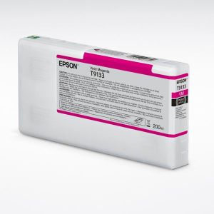 Epson T9133, C13T913300 tintapatron, bíborvörös (magenta), eredeti