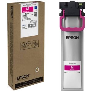 Epson T9443, C13T944340 tintapatron, bíborvörös (magenta), eredeti