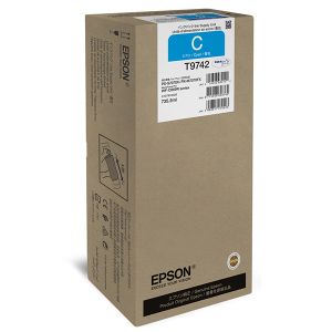 Epson T9742, C13T974200 tintapatron, azúr (cyan), eredeti